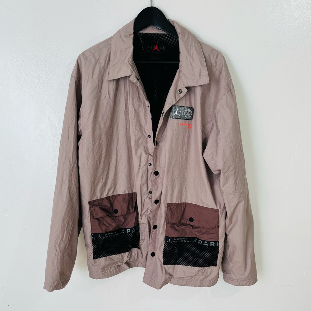 Jordan Paris Saint-Germain Nylon Woven Men’s Jacket Size L
